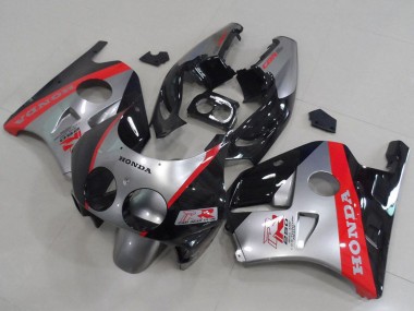 Wholesale 1990-1998 Honda CBR250RR MC22 Motorcycle Fairings - Silver Red Glossy Black Canada