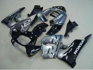Wholesale 1996-1997 Honda CBR900RR 893 Motorcycle Fairings - Silver Glossy Black Canada