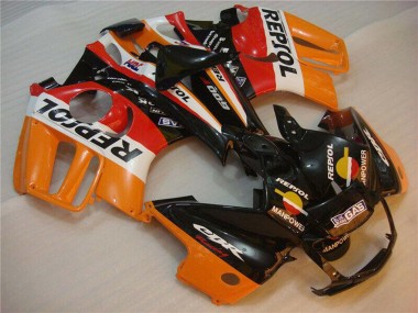 Wholesale 1995-1996 Honda CBR600 F3 Motorcycle Fairings - Orange White Red Glossy Black Repsol Canada