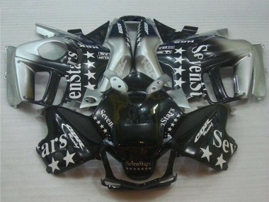Wholesale 1995-1996 Honda CBR600 F3 Motorcycle Fairings - Silver Glossy Black SevenStars Canada
