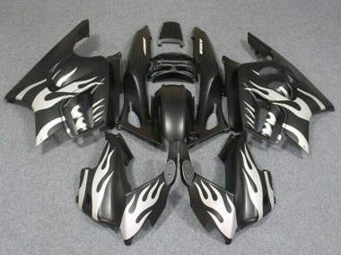 Wholesale 1995-1996 Honda CBR600 F3 Motorcycle Fairings - White Matte Black Flame Canada