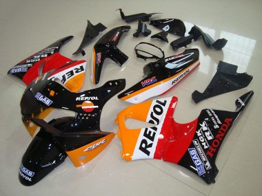 Wholesale 1998-1999 Honda CBR900RR 919 Motorcycle Fairings - Orange White Red Glossy Black Repsol Canada