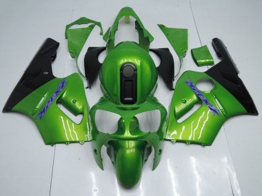 Wholesale 2000-2001 Kawasaki ZX12R Motorcycle Fairings - Green Black Blue Canada