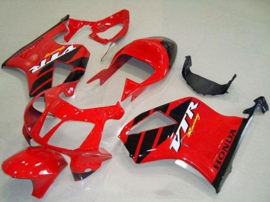Wholesale 2000-2006 Honda VTR1000 Motorcycle Fairings - Red Black Stripe Canada