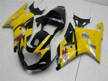 Wholesale 2001-2003 Suzuki GSXR 600/750 Motorcycle Fairings - Yellow Black Canada