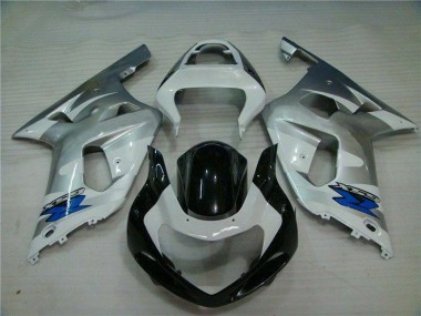 Wholesale 2001-2003 Suzuki GSXR 600/750 Motorcycle Fairings - Yellow Glossy Black Canada