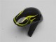 2001-2003 Suzuki GSXR 600/750 Motorcycle Fairings - Glossy Black Yellow Flame Canada