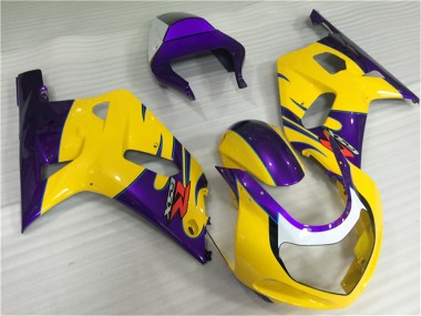 Wholesale 2001-2003 Suzuki GSXR 600/750 Motorcycle Fairings - Yellow Purple Canada