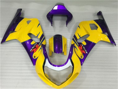 Wholesale 2001-2003 Suzuki GSXR 600/750 Motorcycle Fairings - Yellow Purple Canada