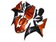 2002-2003 Yamaha YZF R1 Motorcycle Fairings - Orange Matte Black Canada