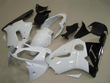 Wholesale 2002-2006 Kawasaki ZX12R Motorcycle Fairing - White Glossy Black Canada