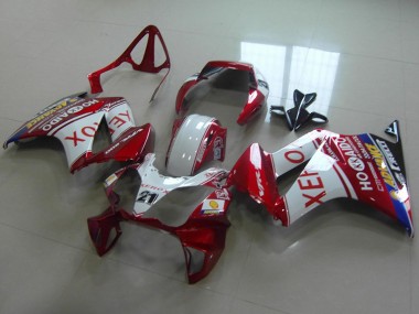 Wholesale 2002-2013 Honda VFR 800 Motorcycle Fairings - White Red Blue Xerox 21 Canada