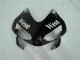 2003-2004 Honda CBR600RR Motorcycle Fairings - Glossy Black White West Mobil Canada