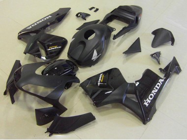 Wholesale 2003-2004 Honda CBR600RR Motorcycle Fairing Kits - Glossy Black Matte Black Canada