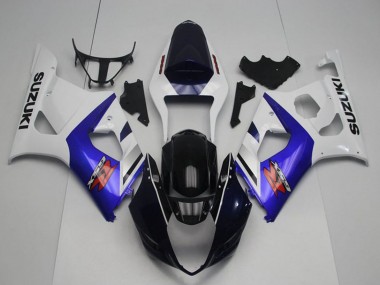 Wholesale 2003-2004 Suzuki GSXR 1000 Motorcycle Fairings - White Blue Glossy Black Red Canada