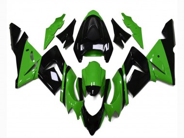 Wholesale 2004-2005 Kawasaki ZX10R Motorcycle Fairings - Glossy Black Green Canada
