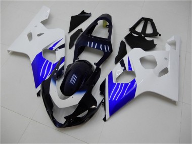 Wholesale 2004-2005 Suzuki GSXR 600/750 Bike Fairings - White Blue Black Canada