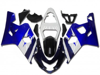 Wholesale 2004-2005 Suzuki GSXR 600/750 Motorcycle Fairing Kits - White Blue Black Canada