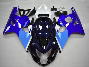 Wholesale 2004-2005 Suzuki GSXR 600/750 Motorcycle Fairing - White Blue Black Canada