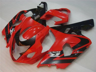 Wholesale 2004-2005 Suzuki GSXR 600/750 Motorcycle Fairings - Red Black Canada