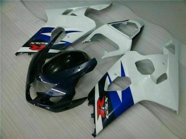 Wholesale 2004-2005 Suzuki GSXR 600/750 Motorcycle Fairings - White Blue Glossy Black Red Canada