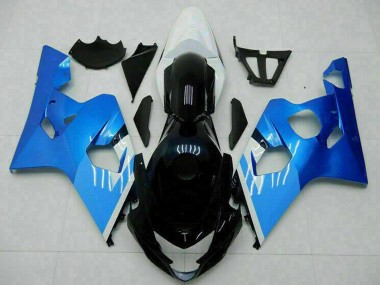 Wholesale 2004-2005 Suzuki GSXR 600/750 Motorcycle Fairings - White Blue Black Canada