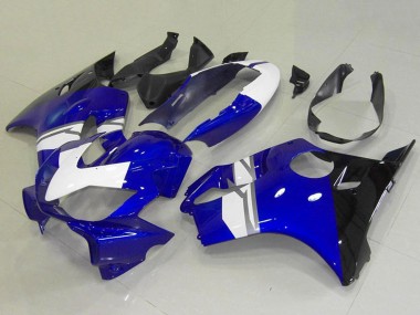 Wholesale 2004-2007 Honda CBR600 F4i Motorcycle Fairings - White Blue Glossy Black Canada