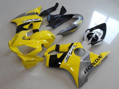 Wholesale 2004-2007 Honda CBR600 F4i Motorcycle Fairings - Yellow Silver Glossy Black Canada