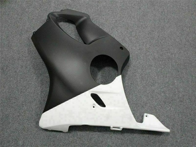 2004-2007 Honda CBR600 F4i Motorcycle Fairings - White Matte Black Canada