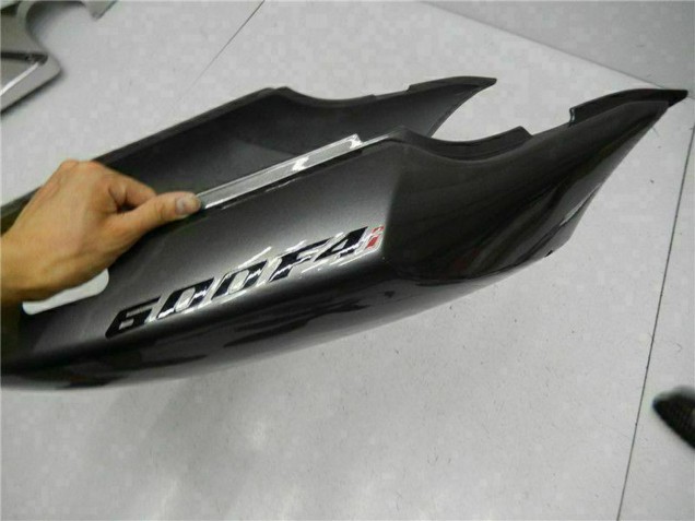 2004-2007 Honda CBR600 F4i Motorcycle Fairings - Silver Matte Black Canada