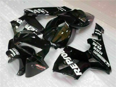 Wholesale 2005-2006 Honda CBR600RR Motorcycle Fairings - Black Repsol Canada