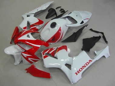 Wholesale 2005-2006 Honda CBR600RR Motorcycle Fairings - White Red Canada