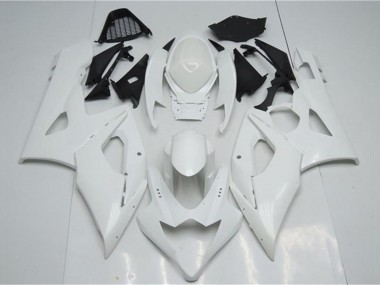 Wholesale 2005-2006 Suzuki GSXR 1000 Motorcycle Fairings - White Canada