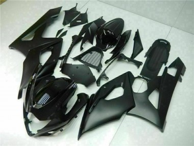 Wholesale 2005-2006 Suzuki GSXR 1000 Bike Fairings - Glossy Black Matte Black Canada