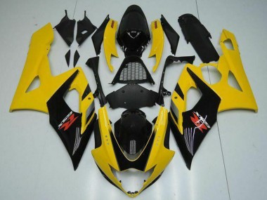 Wholesale 2005-2006 Suzuki GSXR 1000 Motorcycle Fairings - Yellow Glossy Black Red Canada