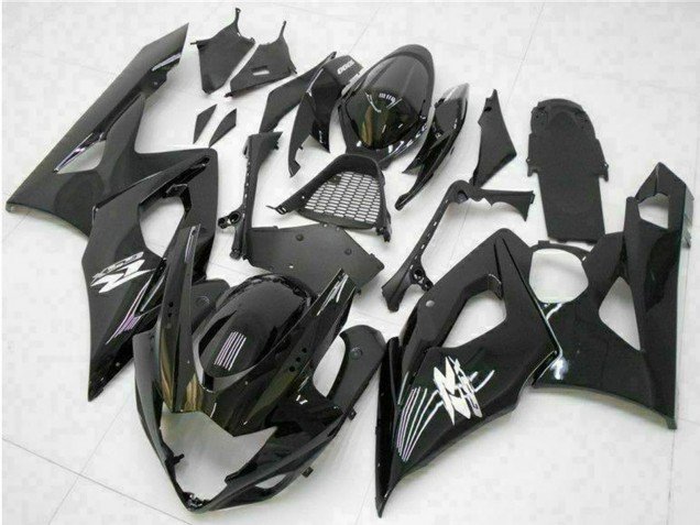2005-2006 Suzuki GSXR 1000 Motorcycle Fairing - Glossy Black Canada