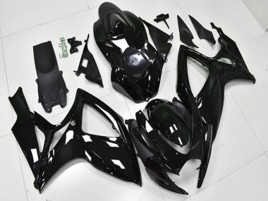 Wholesale 2006-2007 Suzuki GSXR 600/750 Bike Fairings - Glossy Black Canada