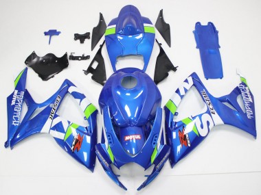 Wholesale 2006-2007 Suzuki GSXR 600/750 Motorcycle Fairings - Blue White Green Red Canada