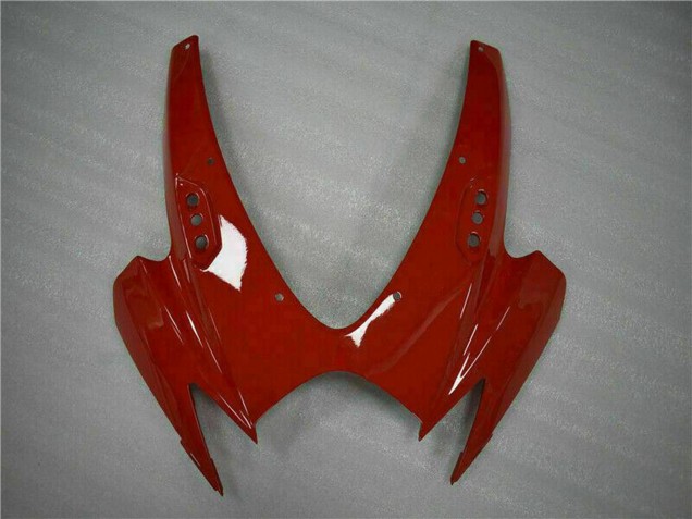 2006-2007 Suzuki GSXR 600/750 Motorcycle Fairings - White Red Glossy Black Stripe Canada