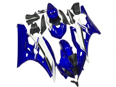 Wholesale 2006-2007 Yamaha YZF R6 Motorcycle Fairings - Blue White Black Canada