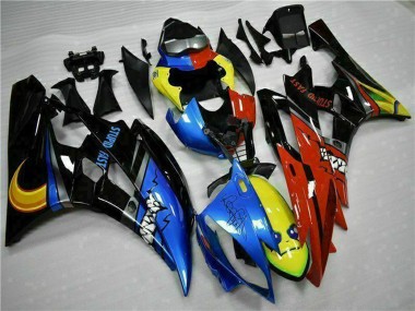 Wholesale 2006-2007 Yamaha YZF R6 Motorcycle Fairings - Yellow Blue Red Glossy Black Shark Canada
