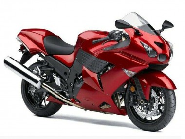 Wholesale 2006-2011 Kawasaki ZX14R ZZR1400 Motorcycle Fairings - Red Canada