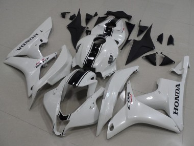 Wholesale 2007-2008 Honda CBR600RR Motorcycle Fairing Kits - White Glossy Black Canada