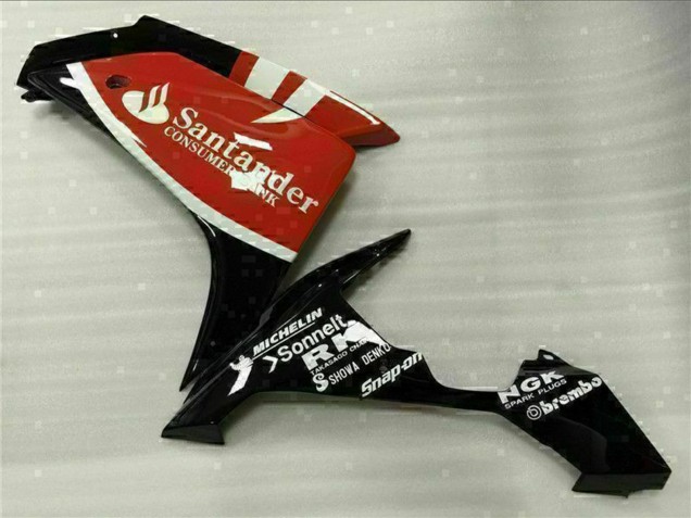 2007-2008 Yamaha YZF R1 Motorcycle Fairings - Red White Black Fimer Santander 46 Canada