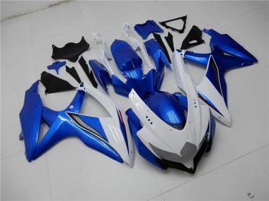 Wholesale 2008-2010 Suzuki GSXR 600/750 Motorcycle Fairings - White Blue Canada