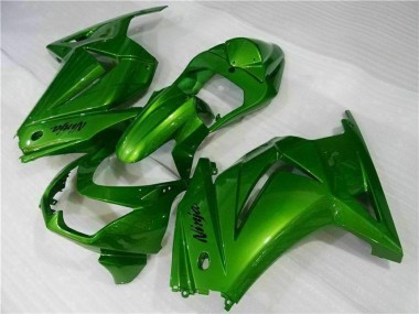 Wholesale 2008-2012 Kawasaki EX250 Motorcycle Fairings - Green Ninja Canada