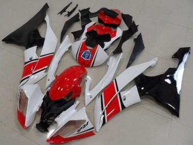 Wholesale 2008-2016 Yamaha YZF R6 Motorcycle Plastics - White Red Glossy Black Canada