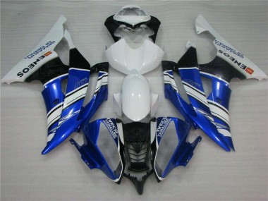 Wholesale 2008-2016 Yamaha YZF R6 Motorcycle Fairings - White Blue Black ENEOS Semakin Didepan Canada
