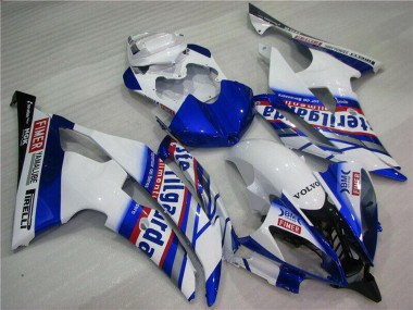 Wholesale 2008-2016 Yamaha YZF R6 Motorcycle Fairings - White Blue Red Sterilgarda Volvo Fimer Yamalube Canada