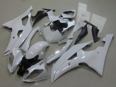 Wholesale 2008-2016 Yamaha YZF R6 Motorcycle Fairing - Glossy White Canada